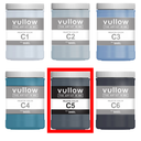 Acrylverf donker petrol - 1L pot - Vullow C5 hobbyverf voor canvas