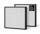 Vullow Portrait Black Framed Canvas - formaat 40x40cm