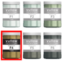 Acrylverf olijfgroen - 1L pot - Vullow F4 hobbyverf voor canvas