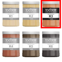 Acrylverf okergeel - 1L pot - Vullow K3 hobbyverf voor canvas