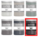 Acrylverf zwart - 1L pot - Vullow M6 hobbyverf voor canvas