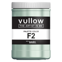 Acrylverf mintgroen - 1L pot - Vullow F2 hobbyverf voor canvas