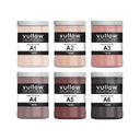 Acrylverf set - Kleurenpalet A - 6 kleuren - Vullow hobbyverf voor canvas