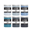 Acrylverf set - Kleurenpalet C - 6 kleuren - Vullow hobbyverf voor canvas