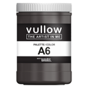 Acrylverf donker pruim - 1L pot - Vullow A6 hobbyverf voor canvas