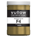Acrylverf olijfgroen - 1L pot - Vullow F4 hobbyverf voor canvas