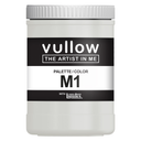 Acrylverf lichtgrijs - 1L pot - Vullow M1 hobbyverf voor canvas